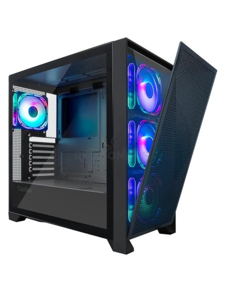 Caja COOLBOX COO-CHA-GE2000-0 - Coolbox Caja Gaming ATX GE-2000 DualView Sin Fuent