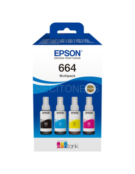 Cartucho de tinta C13T66464A EPSON - Epson C13T66464A recambio de tinta para impresora Original Negro