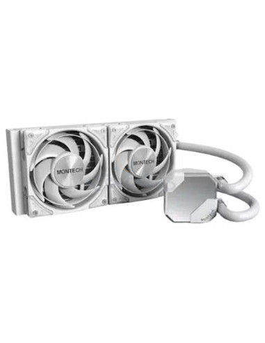 Refrigeracion MONTECH HYPER FLOW SILENT 240 WHITE - DISIPADOR REF LIQUIDA MONTECH HYPERFLOW S240 W