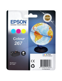 Cartucho de tinta C13T26704020 EPSON - EPSON Singlepack Colour 267 ink cartridge with RF