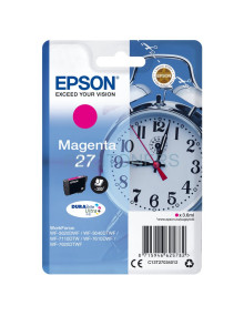 Cartucho de tinta C13T27034022 EPSON - Epson WorkForce WF-3000 y WF-7000 Cartucho Magenta nº27 (etiqueta RF)
