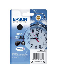 Cartucho de tinta C13T27114022 EPSON - Epson WorkForce WF-3000 y WF-7000 Cartucho Negro de Alta Capacidad nº27XL (etiqueta RF)