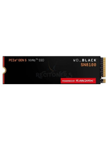Disco SANDISK WD-SSD WD BK SN8100 1TB - Disco SSD SanDisk WD Black SN8100 1TB/ M.2 2280 PCIe Gen5/ Full Capacity