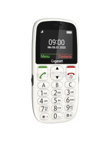 Tablet GIGASET 1396083 - Gigaset GL395 5,59 cm (2.2”) 90 g Blanco Teléfono para personas mayores