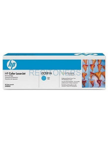 Toner CC531A HP - HP LASERJET COLOR CP2025,CM2320 TONER CIAN 2.800 PÁG. 304A