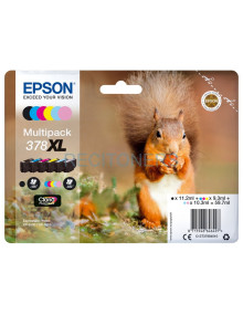 Toner C13T37984020 EPSON - EPSON Multipack 6-colours 378XL Claria Photo HD Ink con RF