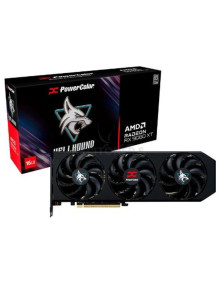 Tarjeta grafica POWERCOLOR RX9060XT 16G-L/OC - TARJETA GRÁFICA POWERCOLOR RX 9060XT HELLHOUND 16GB OC