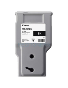 CANON CARTUCHO PFI207BK NEGRO 300ML IPF680