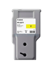 CANON CARTUCHO PFI207A AMARILLO 300ML IPF680 2