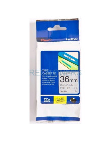 BROTHER CINTA PLATA/NEGRA LAMINADA 8M 36MM TZE-M961 2