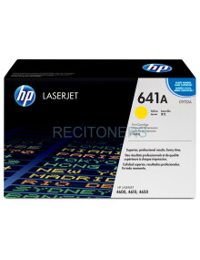 Toner C9722A HP - HP 641A Yellow Original LaserJet Toner Cartridge cartucho de tóner 1 pieza(s) Amarillo