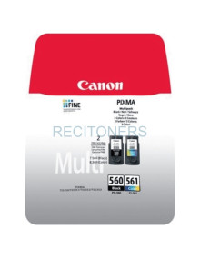 Canon PG-560 + CL-561 Multipack negro 180pag. / color 180pag. PG560+CL561 2