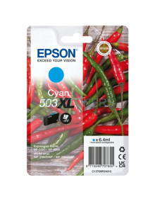 Cartucho de tinta C13T09R24020 EPSON - EPSON Tinta cian 503XL Pimientos
