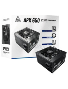 Fuente de alimentacion MONTECH APX650 - FUENTE DE ALIMENTACION ATX 650W MONTECH BLACK APX650