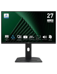 Monitor MSI 1393021 - MSI MONITOR PRO MP275PG. 27” IPS PLANO. 1920x1080. 100Hz. NEGRO