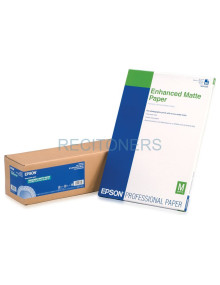 Papeleria C13S041595 EPSON - Epson GF Papel Enhanced Matte, 24” x 30,5m, 189 g/m2