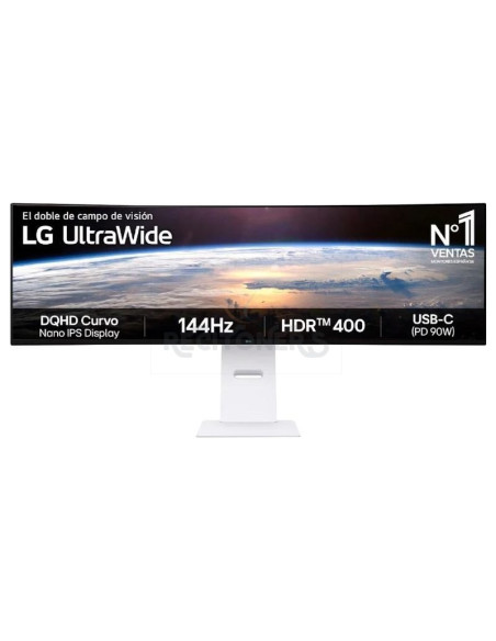 Monitor LG 49U950A-W - LG 49U950A-W Monitor 49” Dual QHD LED 144 Hz 5 ms