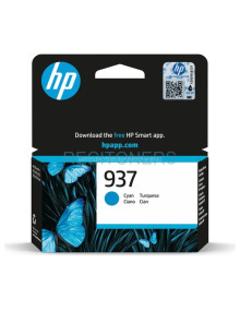 HP 937 Cyan Cartucho de Tinta Original - 4S6W2NE 2