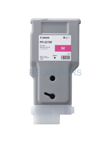 Canon PFI-321 M cartucho de tinta 1 pieza(s) Original Rendimiento estándar Magenta 2