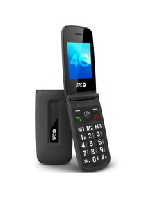 Smartphone SPC SPC-TEL TITAN 2 4G BK - Teléfono Móvil SPC Titan 2 para Personas Mayores/ 4G/ Negro
