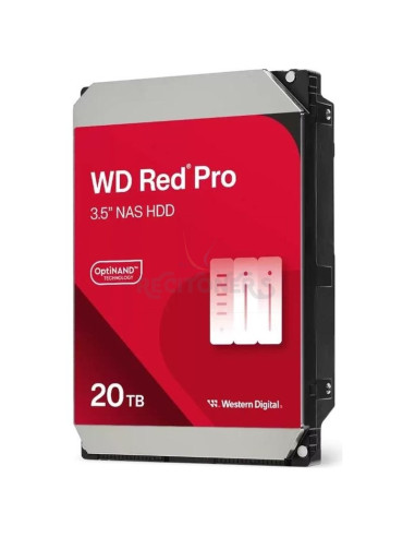 Disco WD 1410783 - Western Digital Red Pro WD202KFGX disco duro interno 20 TB 7200 RPM 512 MB 3.5” Serial ATA III