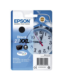 Cartucho de tinta C13T27914022 EPSON - Epson WorkForce WF-3000 y WF-7000 Cartucho Negro de Alta Capacidad nº27XXL (etiqueta RF)