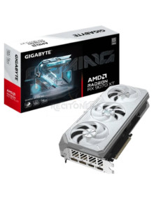 Tarjeta grafica GIGABYTE 9VR907XTGI-00-G10 - TARJETA GRÁFICA GIGABYTE RX 9070 XT 16GB GAMING OC ICE