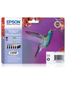 Epson Stylus Photo R-265/360 Cart. Multipack 6 colores (Radiofrecuencia + acoustic magnetic)