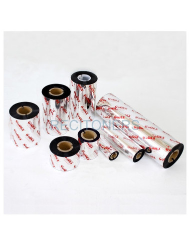 Cinta Matricial G500C50E GODEX - GODEX Ribbon de Cera Estandar 50mmX300m (10 rollos)