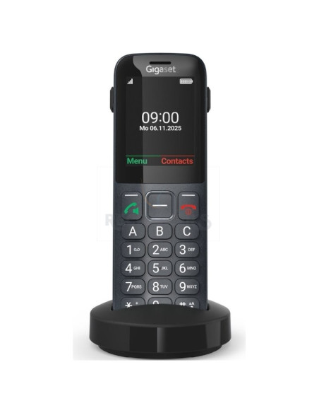 Smartphone GIGASET GIGA-TEL COMF 600 SIM BK - Teléfono Inalámbrico Gigaset Comfort 600 SIM/ Negro