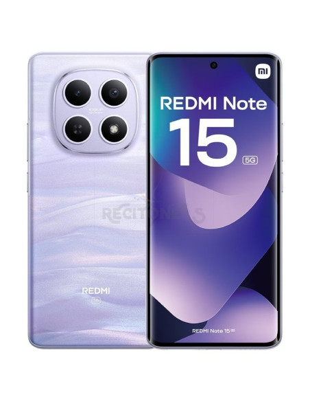 Smartphone XIAOMI XIA-SP NOTE15 5G 6-128 PUR - Smartphone Xiaomi Redmi Note 15 6GB/ 128GB/ 6.77'/ 5G/ Púrpura