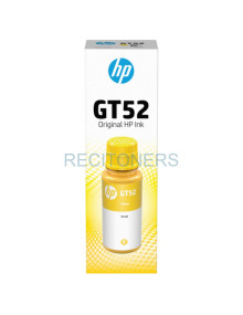 Cartucho de tinta M0H56AE HP - HP Botellas de tinta GT52 Amarilla