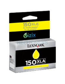 Cartucho de tinta 14N1650 LEXMARK - Lexmark Cartucho de tinta amarilla Alto Rendimiento 150XLA