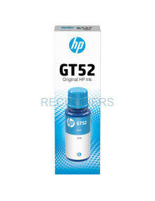 HP Botellas de tinta GT52 Cian