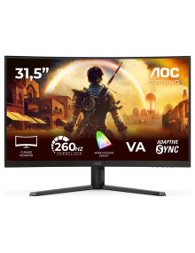 Monitor AOC AOC-M C32G42ZE - Monitor Gaming Curvo AOC C32G42ZE 31.5'/ Full HD/ 0.3ms/ 240Hz/ VA/ Negro