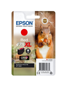 Cartucho de tinta C13T04F54010 EPSON - EPSON TINTA ROJO SINGLEPACK CLARIA PHOTO HD INK - Nº 478XL