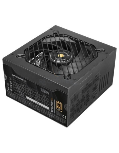 Fuente de alimentacion MARS GAMING TAC-FUENTE MPB750PSI BK - Fuente de Alimentación Mars Gaming MPB750PSI/ 750W/ Ventilador 14cm