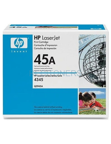 Toner Q5945A HP - HP TONER NEGRO 18.000 PAG. LASERJET/4345/4345X/4345XS/4345XM/4345MFP