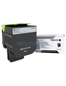 Toner 71B0H10 LEXMARK - Lexmark CS/CX 417 Cartucho de toner negro Alto Rendimiento