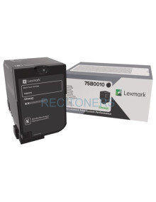 Toner 75B0010 LEXMARK - Lexmark CS/CX 727, CS728 Cartucho de toner negro