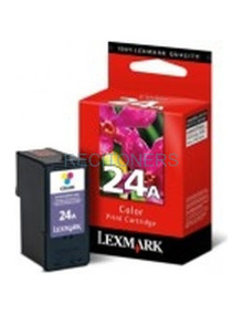 LEXMARK Z/1400 X/3300/4500 Cartucho Color Nº24A