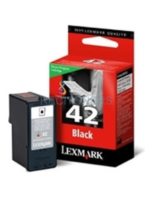 LEXMARK Z1520, Multifuncion X4850/6570/9570 Cartucho Negro Retornable nº42 2