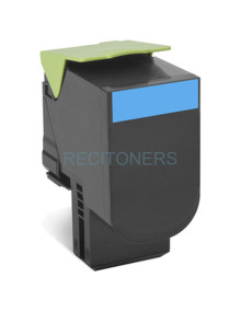 Lexmark 702XCE Cartucho Corporativo cian Extra Alto Rendimiento (4.000 pag.)