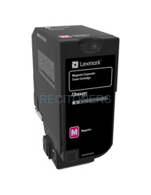 Lexmark CS720, CS725, CX725 Cartucho Corporativo magenta (3 000 paginas) 2