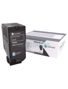 Lexmark CS/CX 727, CS728 Cartucho de toner cian 2