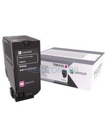 Lexmark CS/CX 727, CS728 Cartucho de toner magenta
