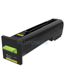 Lexmark CX820 Cartucho de toner amarillo alto rendimiento 2