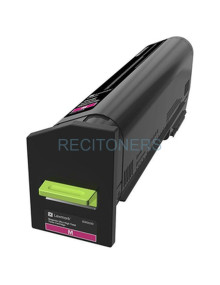 Lexmark CX860 Cartucho de toner magenta rendimiento ultra alto 2