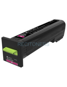 Lexmark CX82x, CX860 Cartucho de toner magenta alto rendimiento Retornable 2