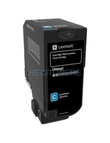 Lexmark CX725 Cartucho cian alto rendimiento Corporativo (16 000 paginas) 2